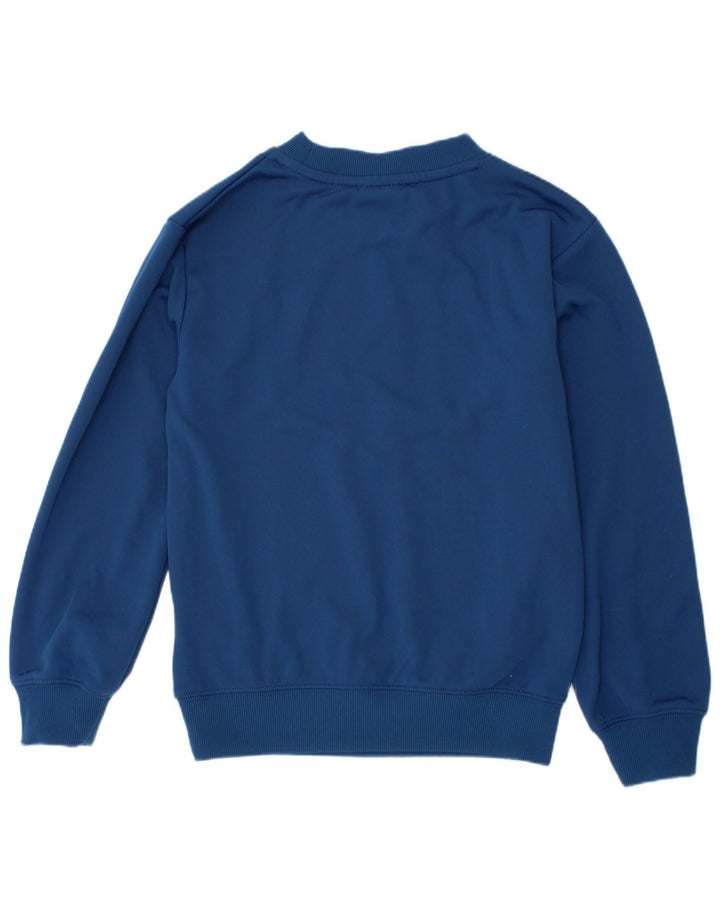 Felpa grafica Nike da ragazzo, 7-8 anni, XS, blu, in poliestere