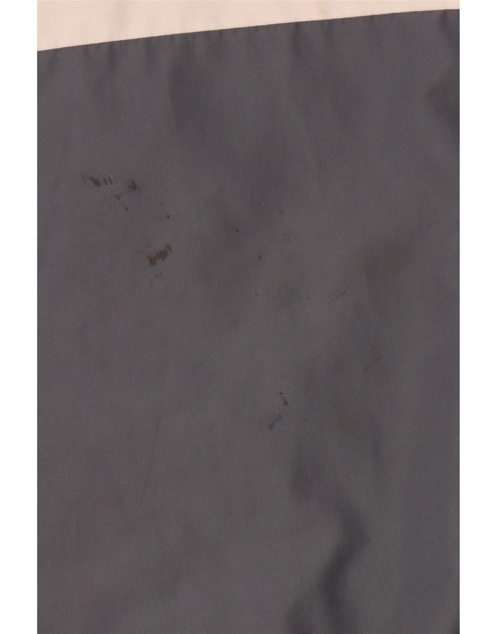 Giacca sportiva reversibile da uomo ADIDAS con cappuccio XS poliestere kaki