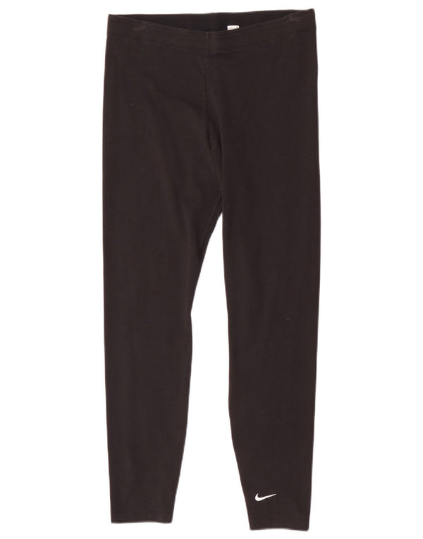 Leggings da donna Nike UK 14 grande cotone nero