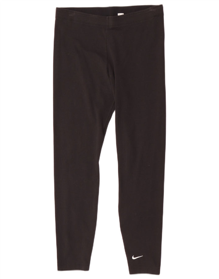 Leggings da donna Nike UK 14 grande cotone nero