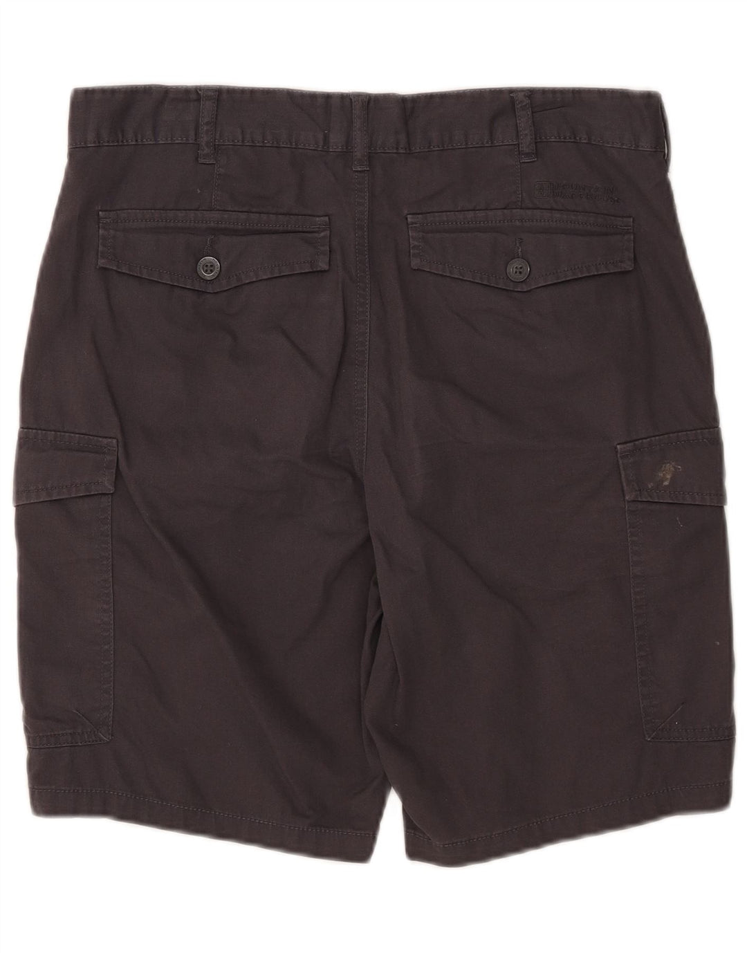 Mountain Warehouse Pantaloncini cargo da uomo medi W32 Cotone grigio