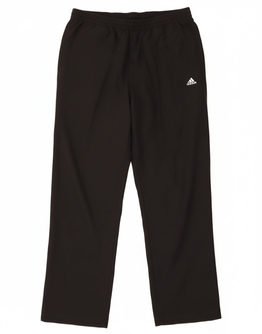 Pantaloni da tuta Adidas Climalite da uomo grandi in poliestere nero