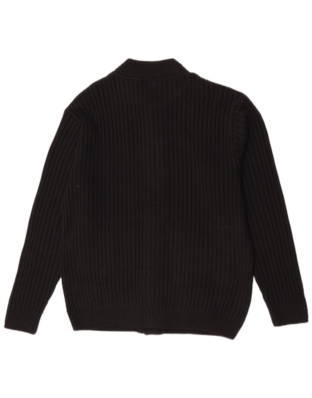 Maglione cardigan da uomo Roger Kent IT 50 Acrilico color block nero medio