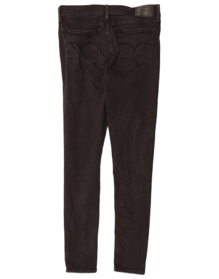 LEVI'S Jeans da donna 710 super skinny W29 L28 cotone nero