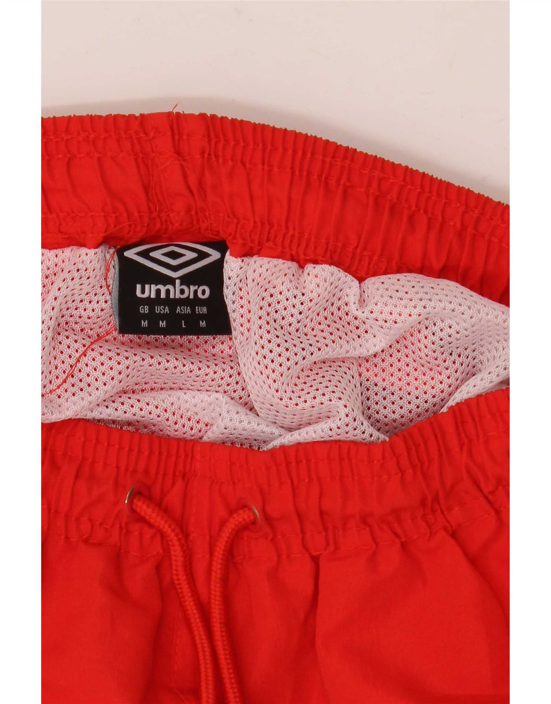 Pantaloncini sportivi da uomo Umbro rosso medio