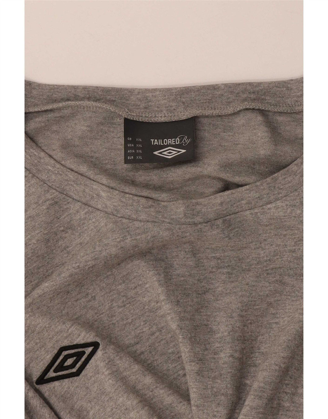 Maglietta Umbro da uomo Top 2XL Grigia