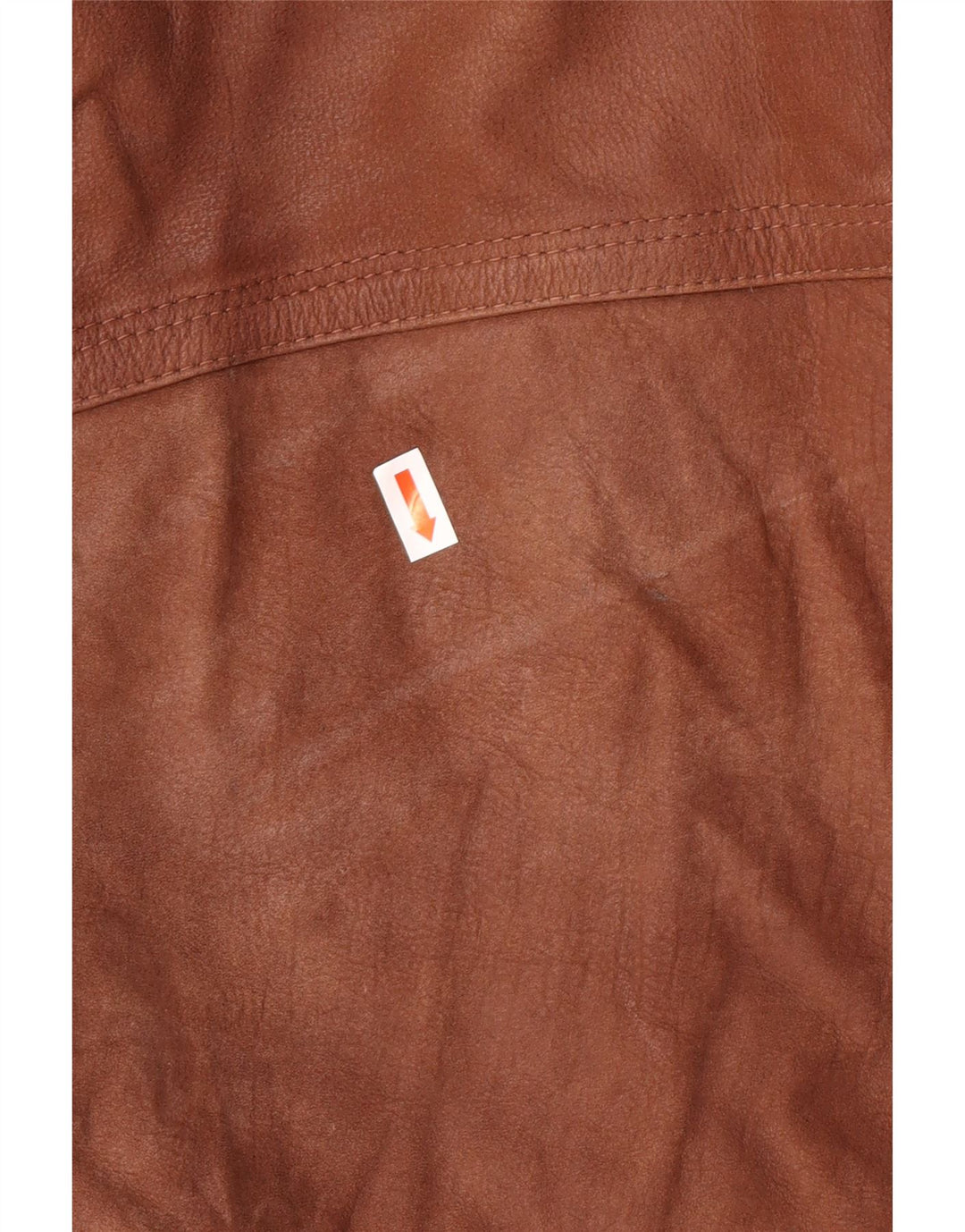 Cappotto in pelle da uomo VINTAGE IT 50 Large Marrone