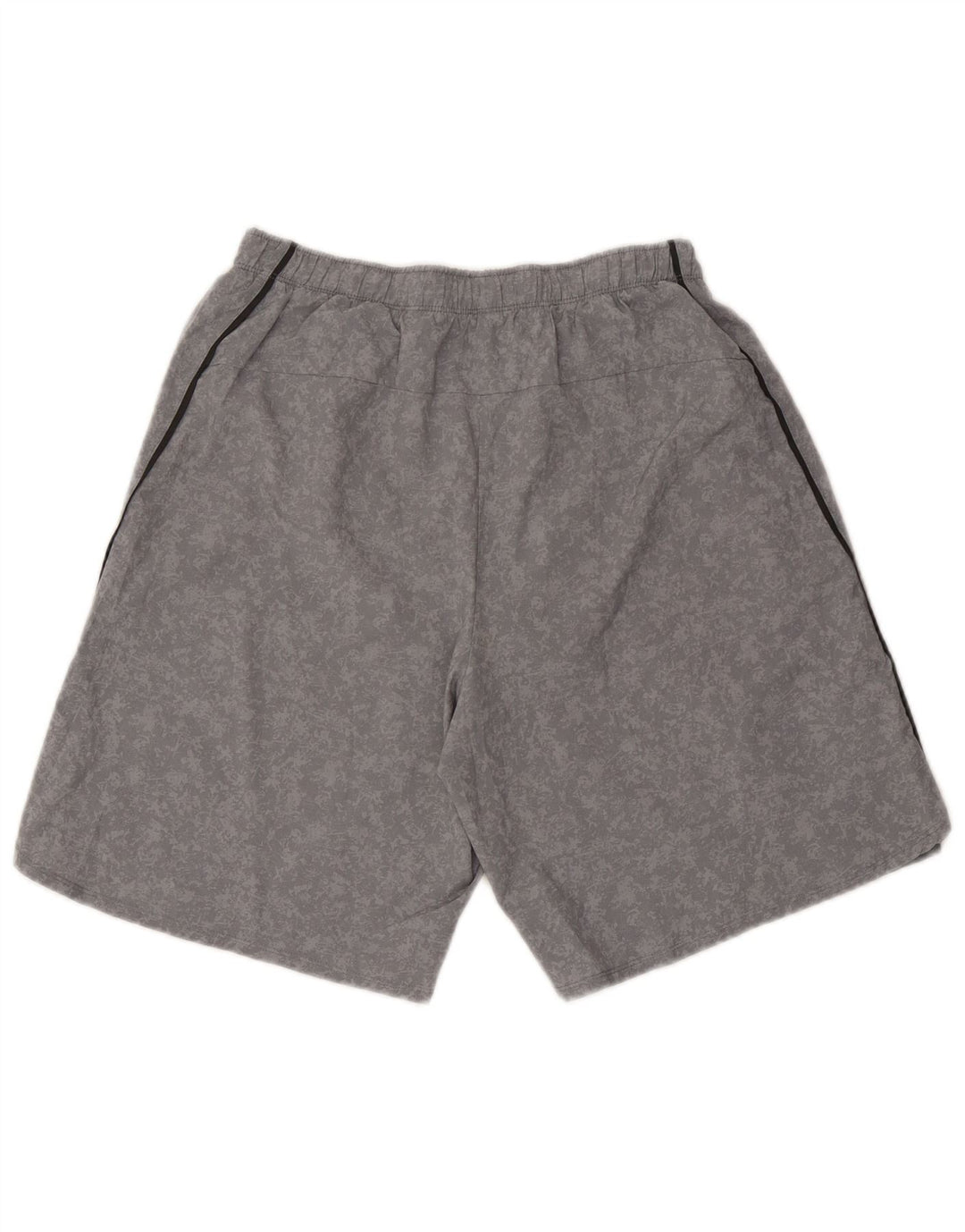 Pantaloncini sportivi da uomo Asics in poliestere mimetico grigio medio