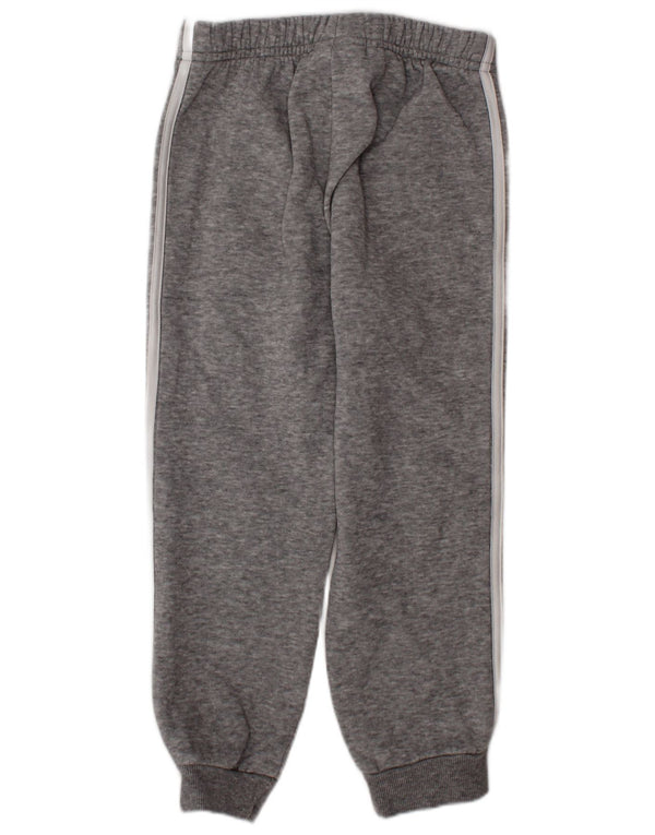 Pantaloni da tuta con grafica ADIDAS da ragazzo Joggers 3-4 anni in cotone grigio