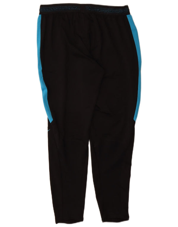 Pantaloni da tuta Nike Dri Fit da donna UK 14 Medium Black Colourblock