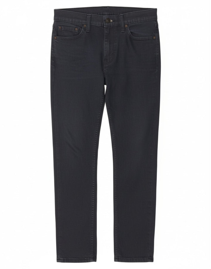 LEVI'S Mens 511 Slim Jeans W30 L30 Navy Blue Cotton
