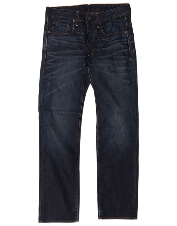 Jeans dritti da uomo G-Star 3301 W30 L32 cotone blu