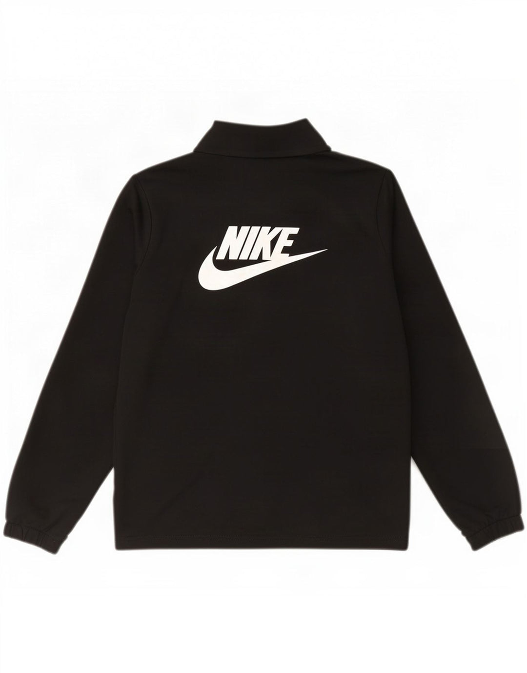 Giacca da tuta grafica Nike da ragazzo, 12-13 anni, grande, in poliestere nero