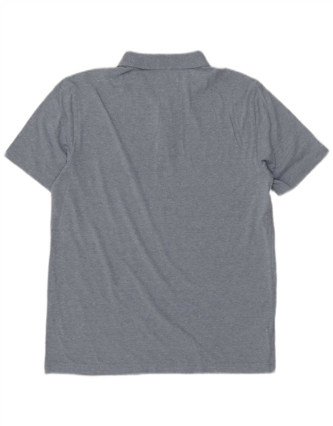 PENGUIN Polo da uomo in cotone screziato blu medio