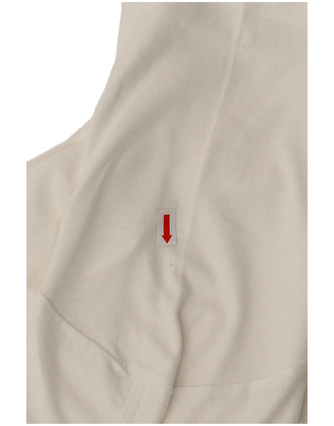 NIKE T-shirt da uomo dal taglio atletico Top piccolo in cotone bianco