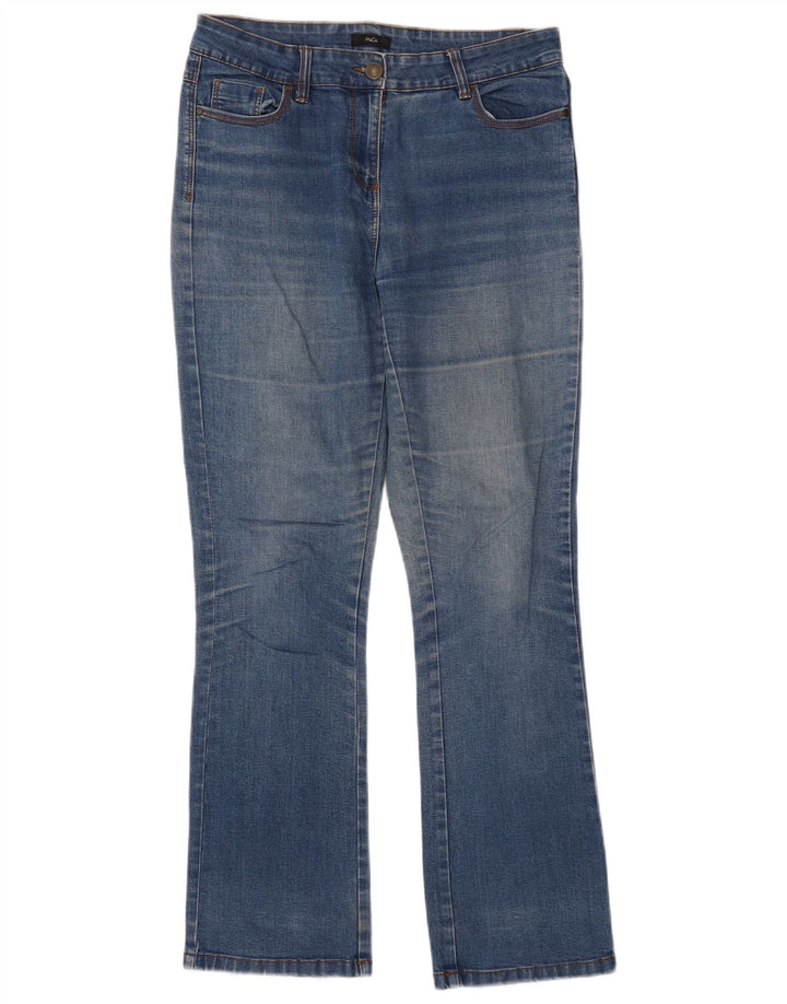 Jeans bootcut da donna M&Co UK 10 piccoli W32 L31 cotone blu