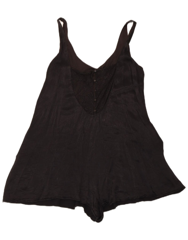 Tutina corta senza maniche da donna Zara UK 14 grande nera