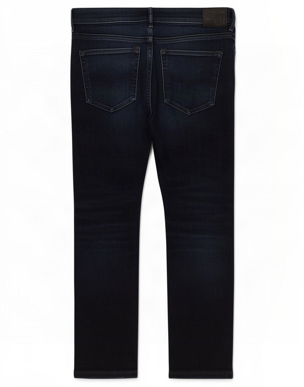 Jeans da uomo Diesel Buster Regular Slim affusolati W30 L27 Cotone blu navy