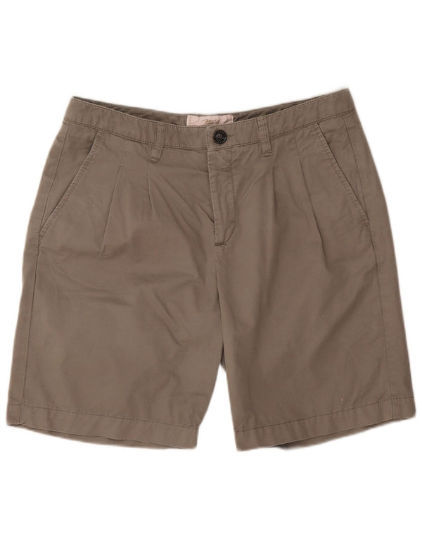 Pantaloncini chino con pegging da donna Marlboro Classics IT 42 medi W34 grigi