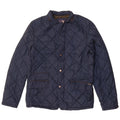 Giacca trapuntata da uomo Zara UK 38 poliestere blu navy medio