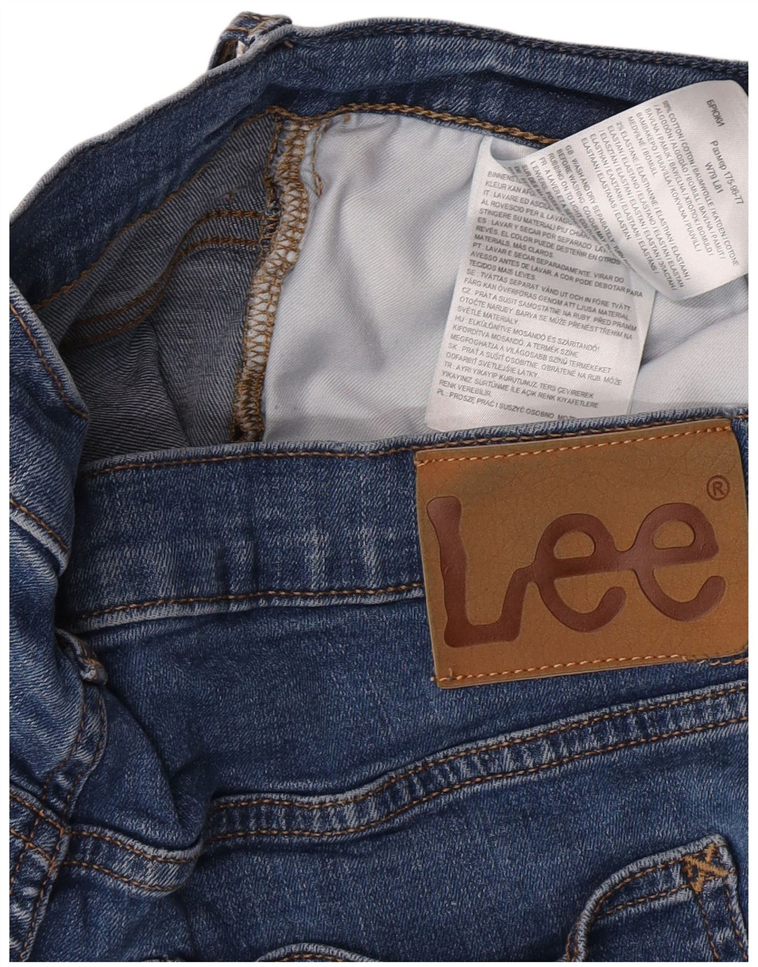 Jeans Lee Luke Slim da donna W31 L32 in cotone blu
