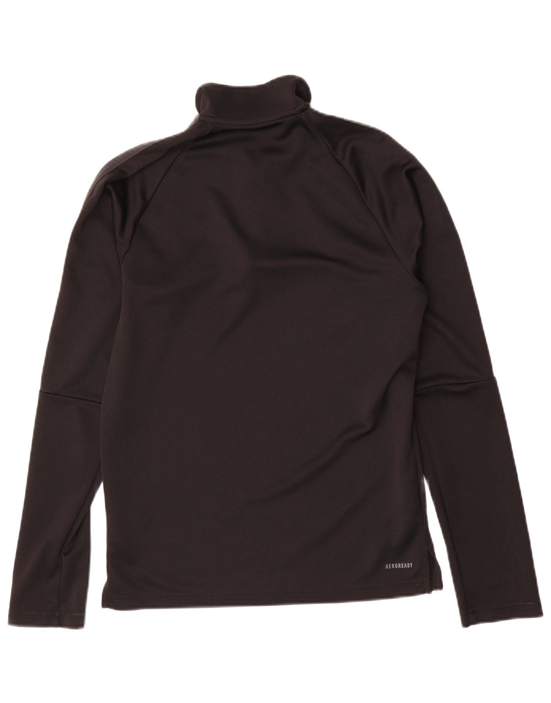 Top da tuta ADIDAS Aeroready Zip Neck Pullover Small Nero