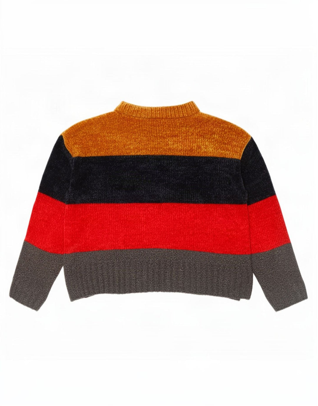 Maglione maglione girocollo da donna Marks & Spencer UK 16 grande multicolore