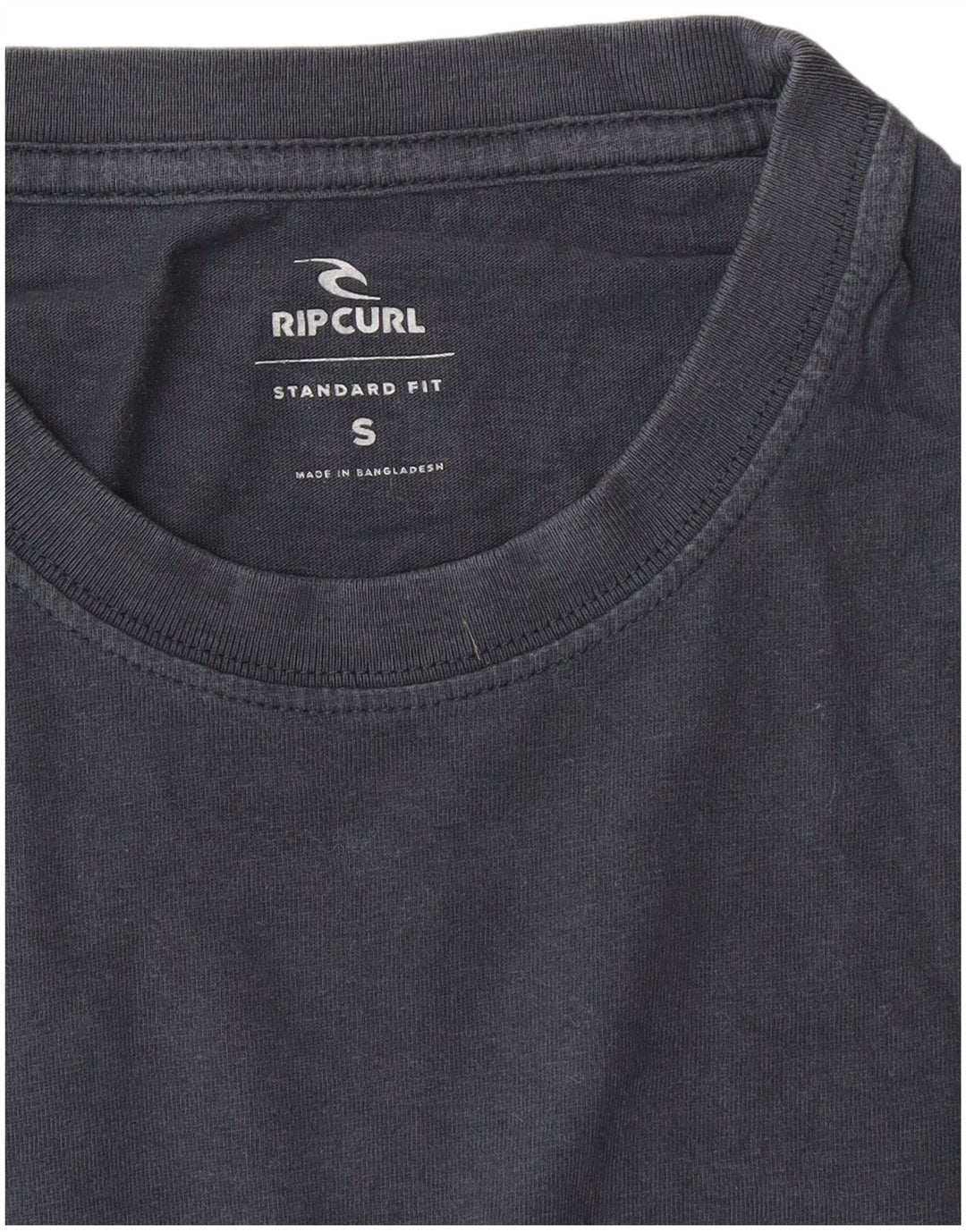 T-shirt grafica da uomo con vestibilità standard Rip Curl, piccola, blu navy, spiaggia