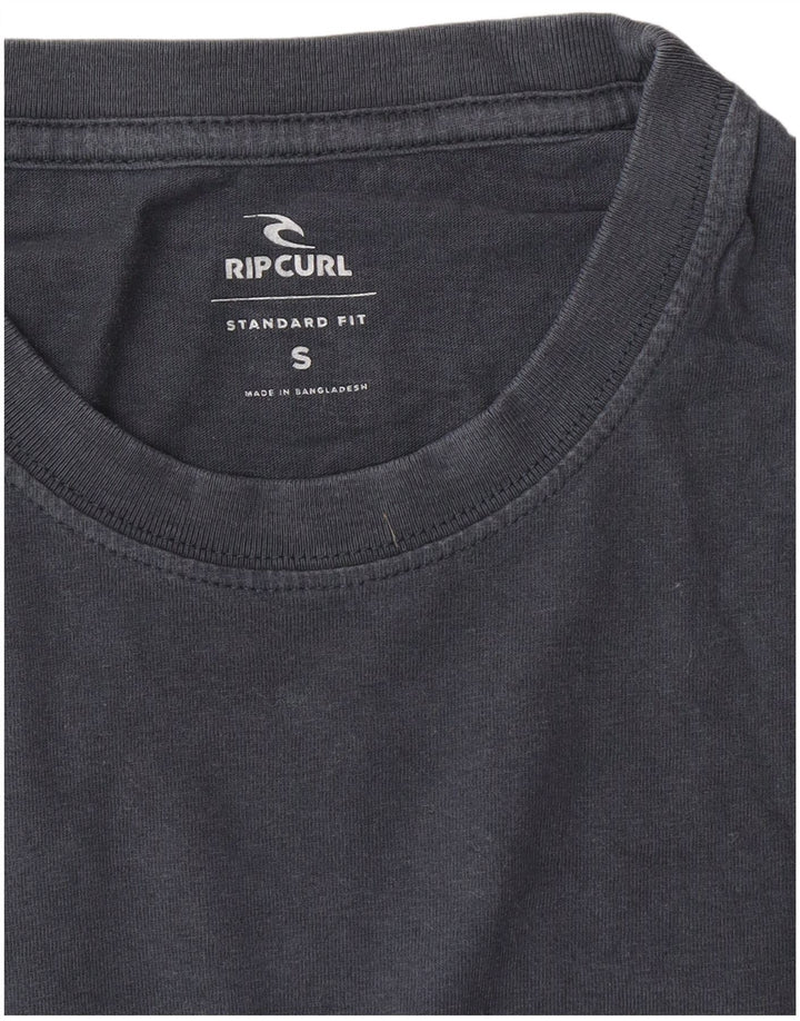 T-shirt grafica da uomo con vestibilità standard Rip Curl, piccola, blu navy, spiaggia