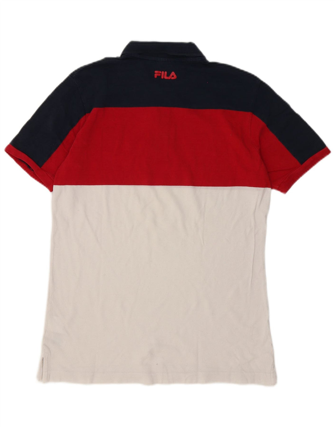 Polo da uomo Fila Medium multicolore Colourblock