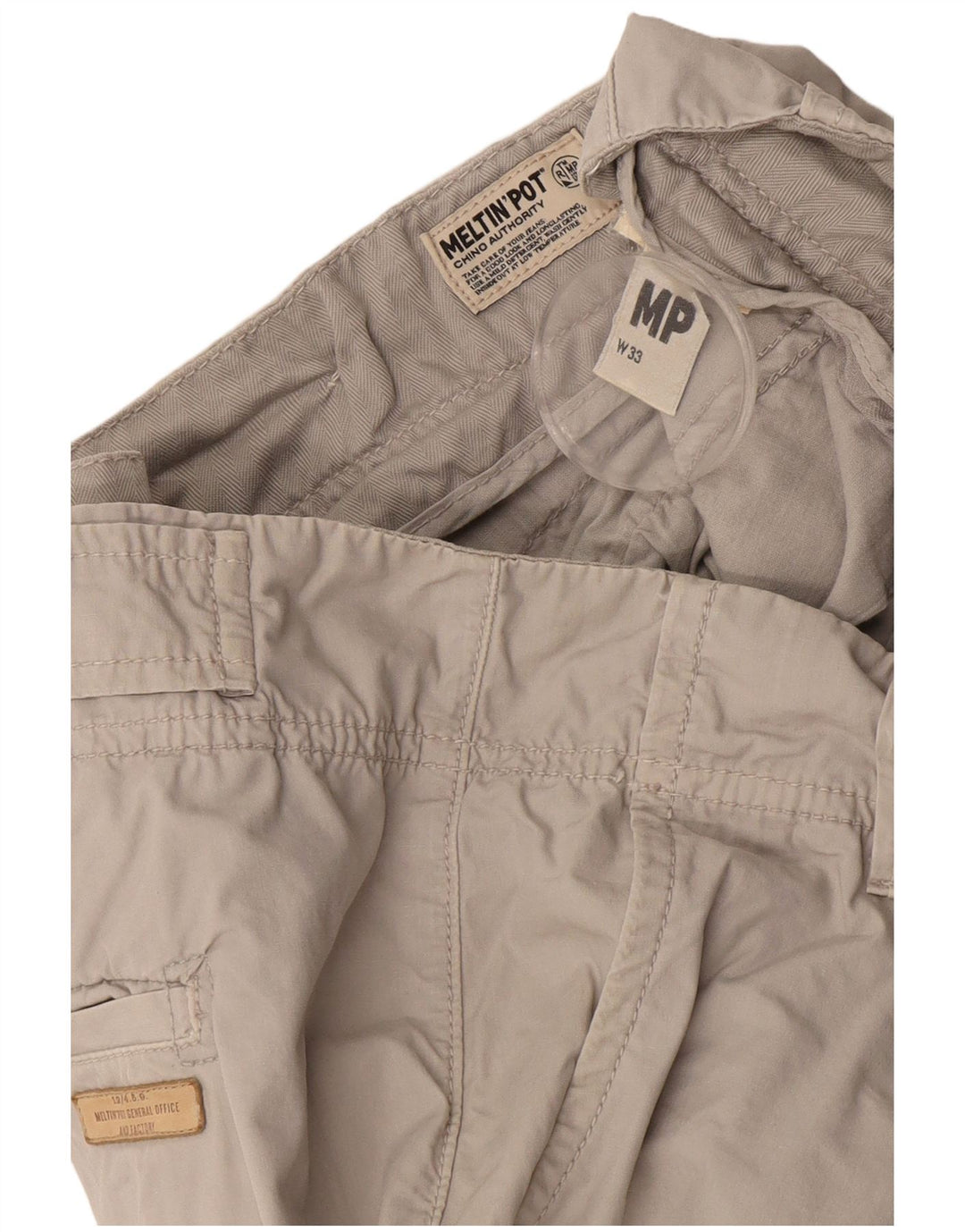 Pantaloncini cargo da uomo MELTIN' POT W33 Beige medio
