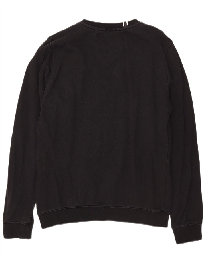 Felpa da donna Replay Jumper UK 16 grande cotone nero