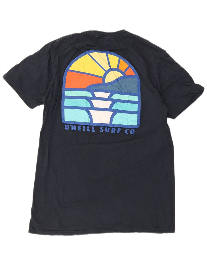 O'NEILL T-shirt grafica da uomo dal taglio moderno Top in cotone blu navy medio