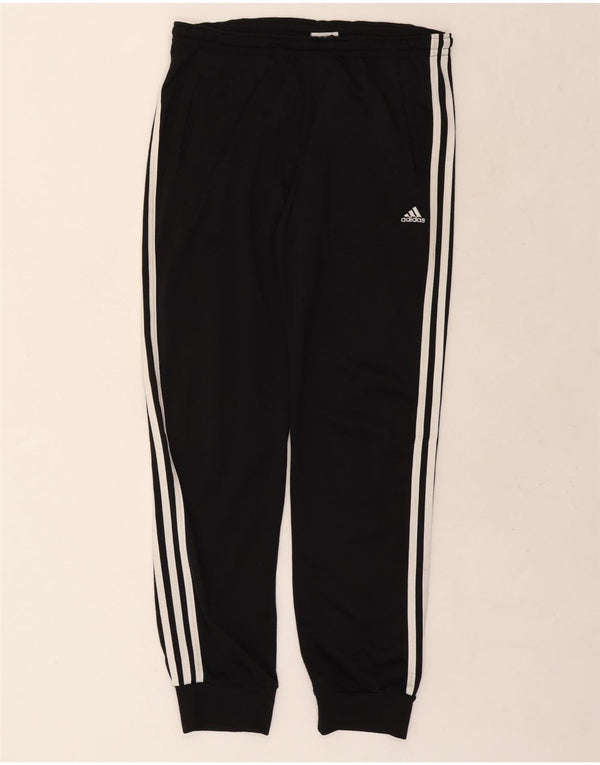 Pantaloni da tuta da uomo Adidas Joggers UK 38/40 Medium Nero Poliestere
