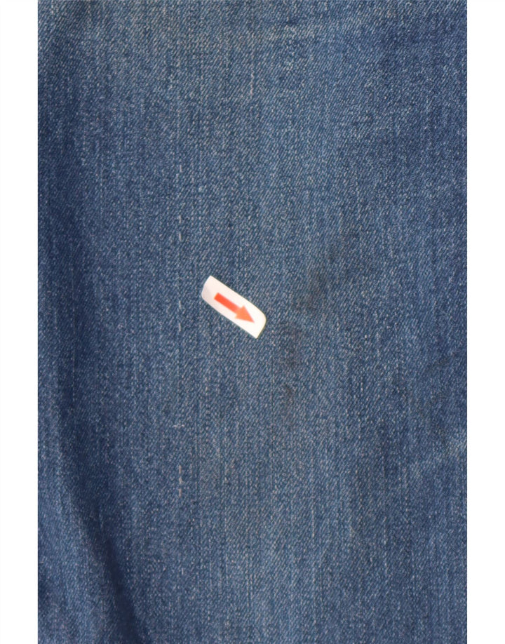 Jeans dritti da uomo Wrangler Texas W38 L32 cotone blu