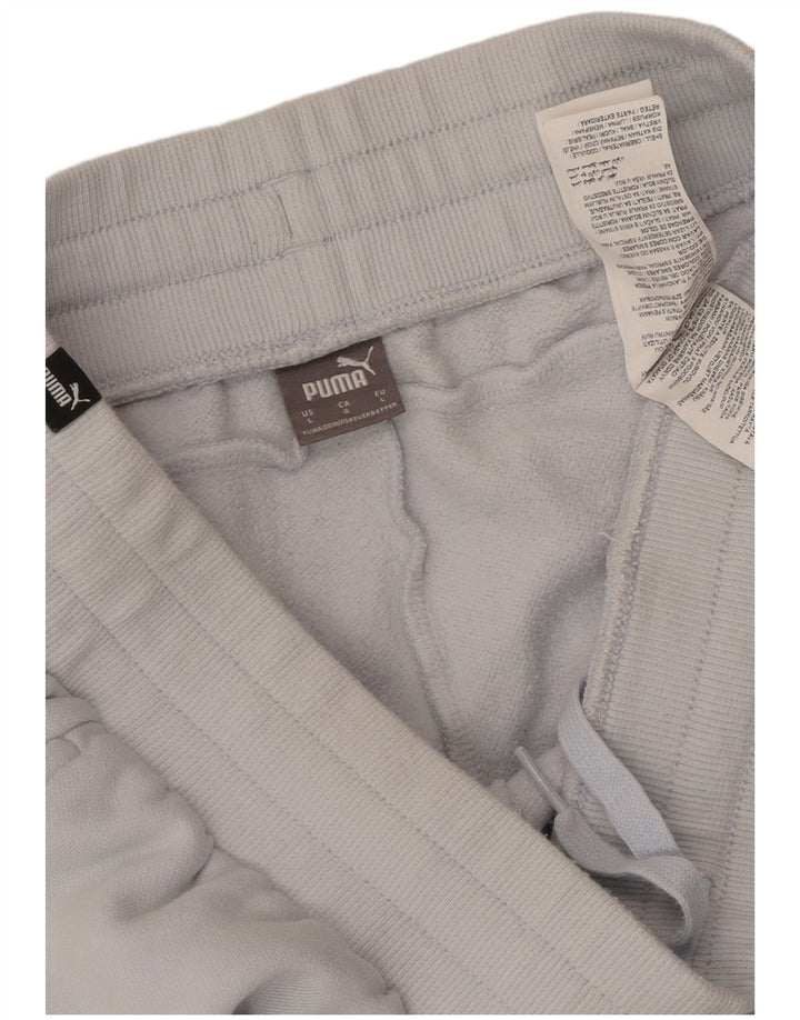 Pantaloni da tuta da donna PUMA Joggers UK 14 Large Blu Cotone