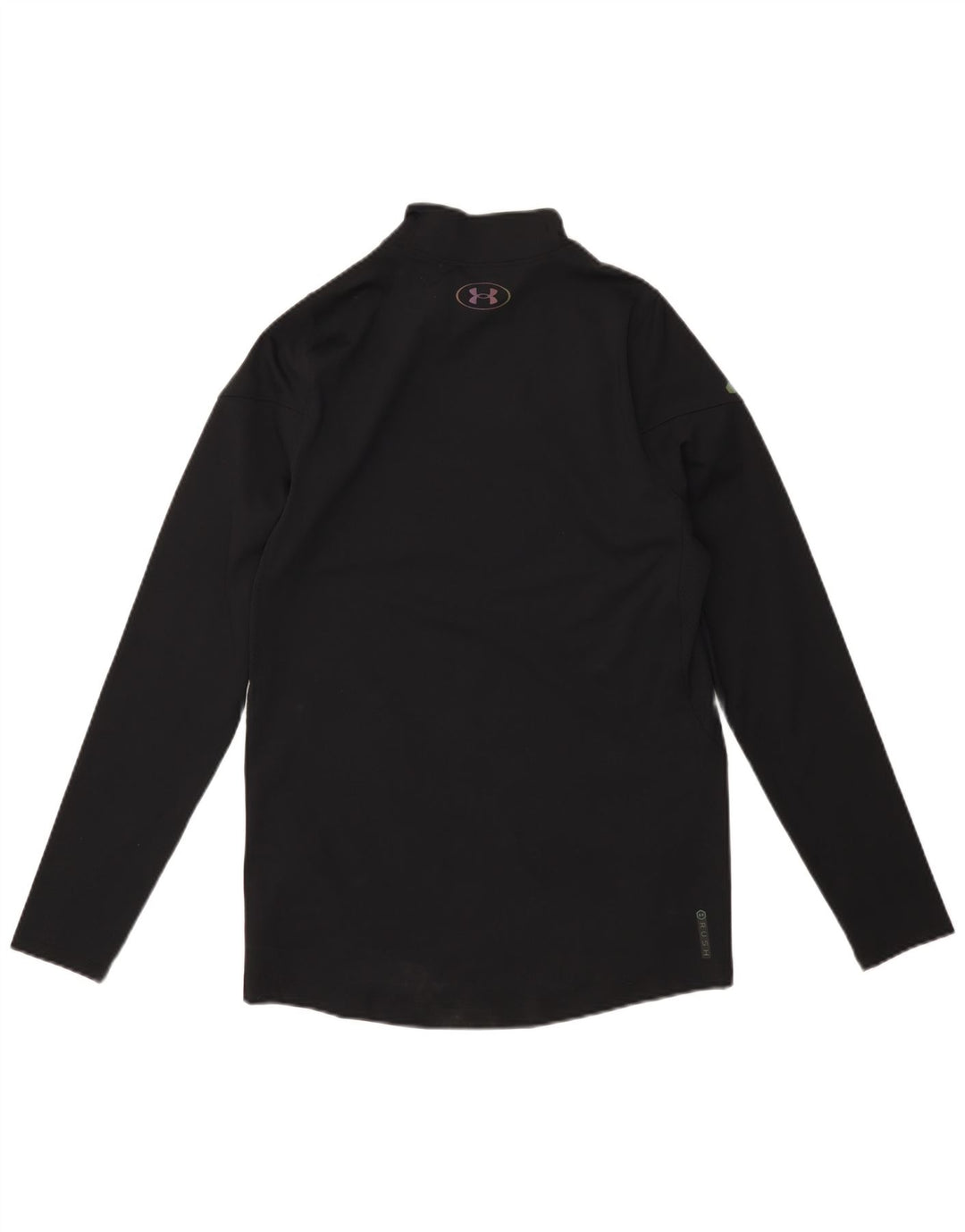 UNDER ARMOUR Maglia Cold Gear da uomo a maniche lunghe piccola in poliestere nero