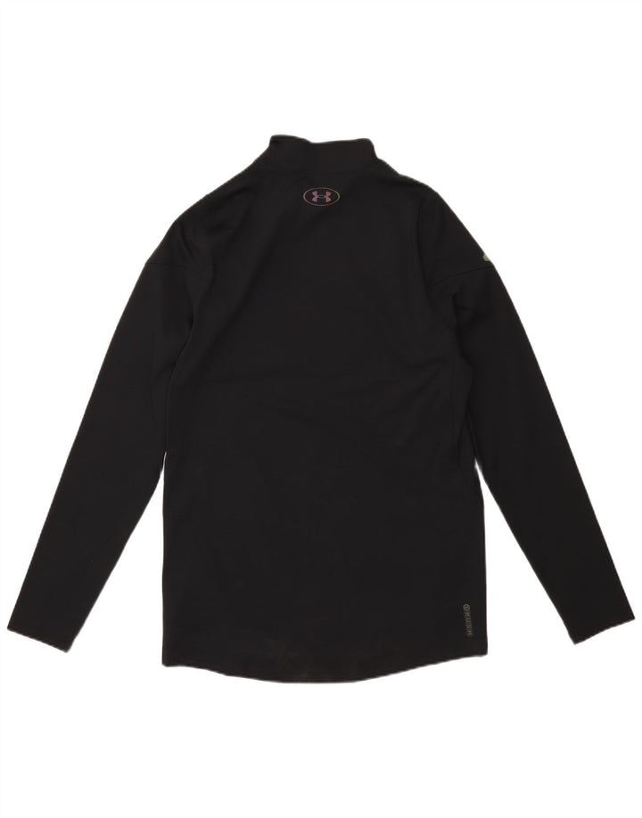 UNDER ARMOUR Maglia Cold Gear da uomo a maniche lunghe piccola in poliestere nero