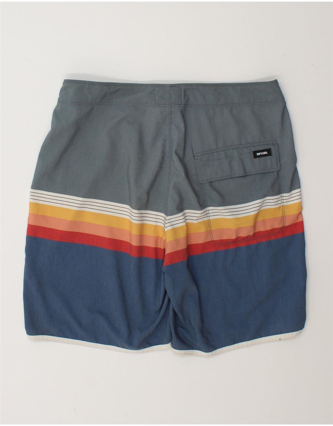 Pantaloncini da bagno da uomo Rip Curl Poliestere a righe multicolori medi