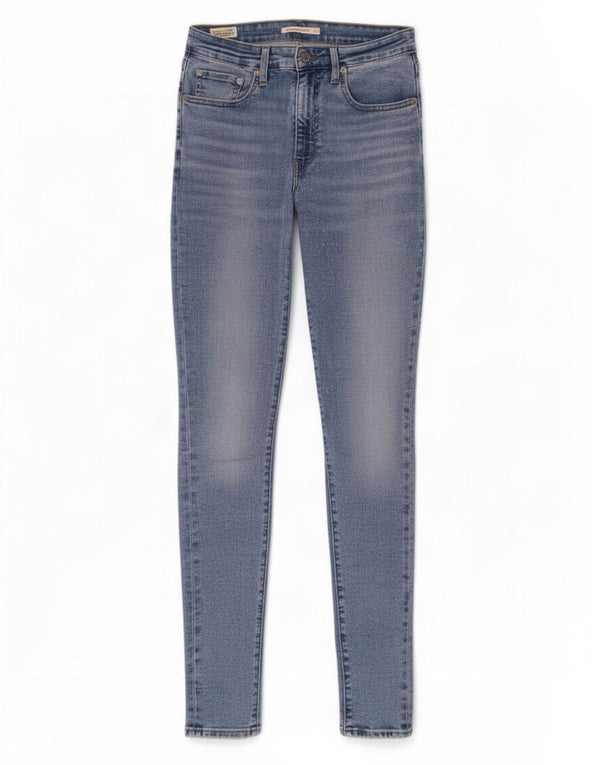 Jeans skinny a vita alta Levi's 721 da donna W30 L32 in cotone blu