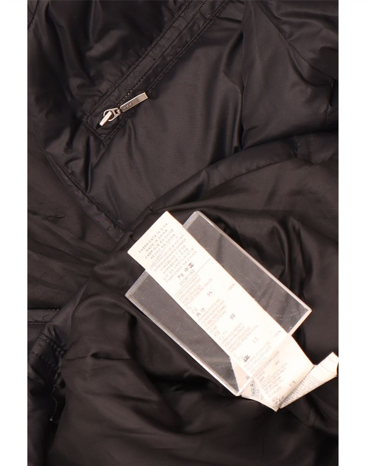 Piumino Donna Sisley IT 40 Small Nero Poliammide