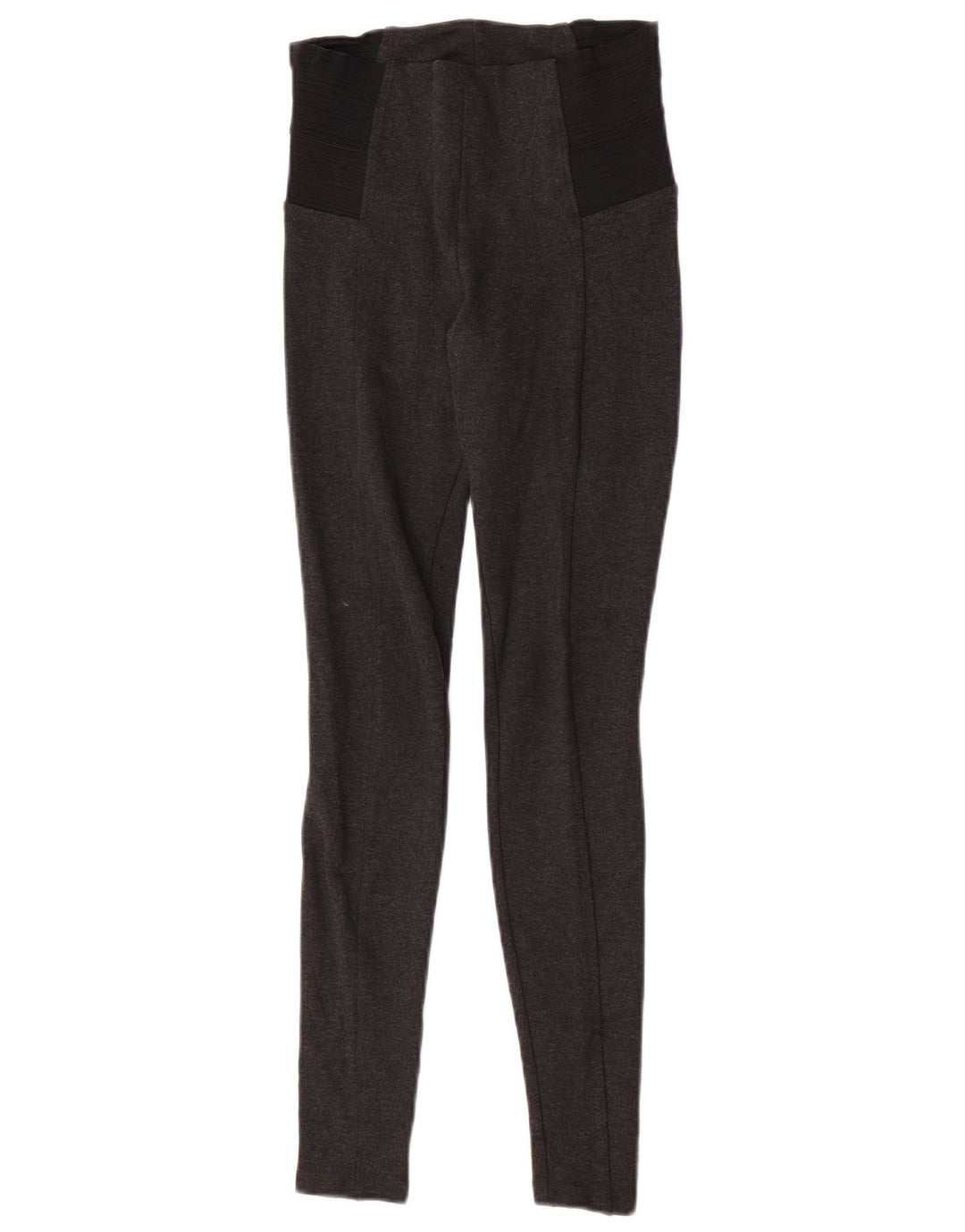Leggings Zara da donna UK 6 XS viscosa color block grigio