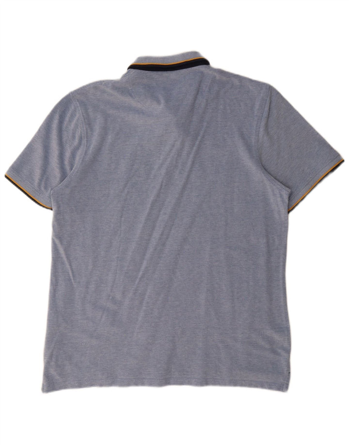 Polo da uomo Jack & Jones 2XL in cotone blu