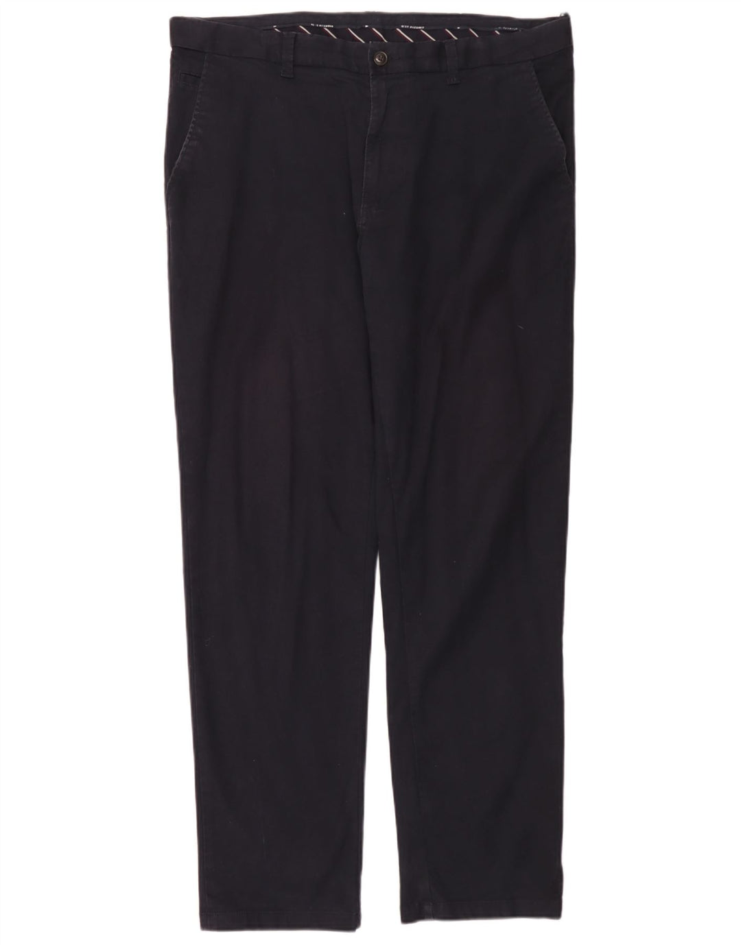 Pantaloni chino slim Marks & Spencer da uomo blu Harbour W38 L33 blu navy