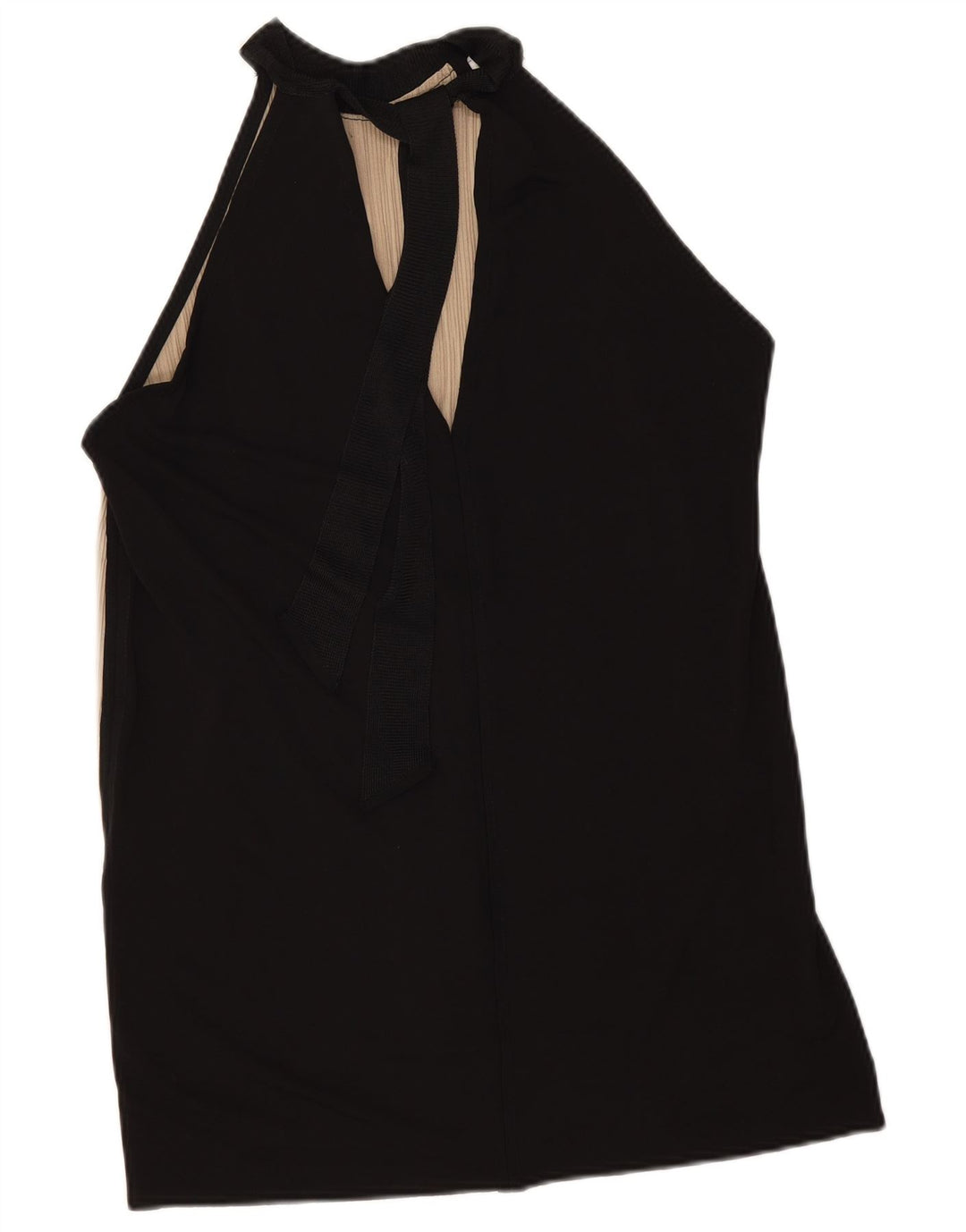 Top alla caviglia da donna Zara UK 14 Beige medio Colorblock