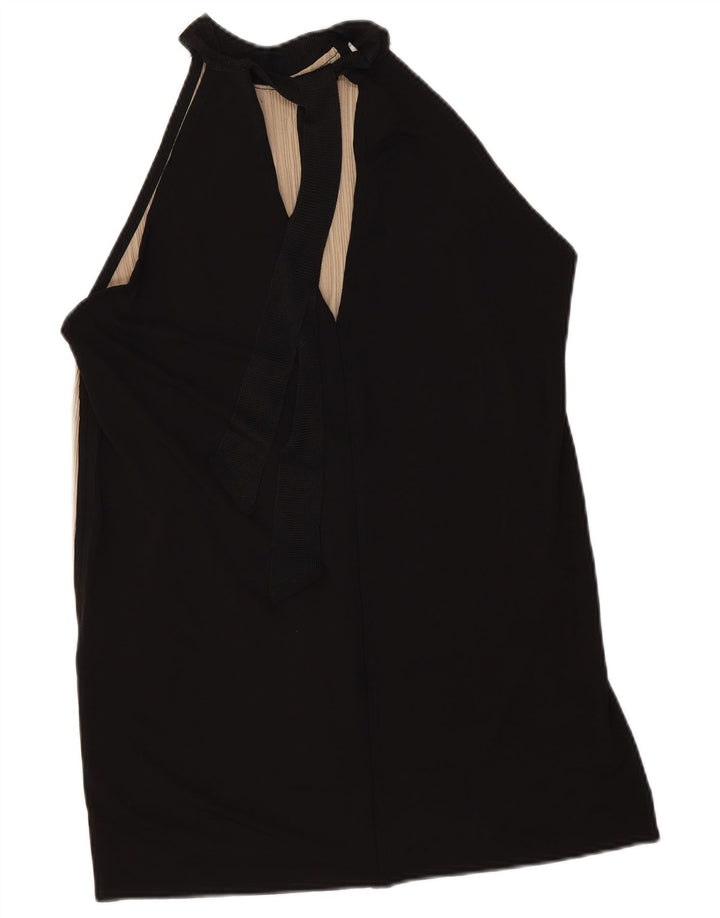 Top alla caviglia da donna Zara UK 14 Beige medio Colorblock