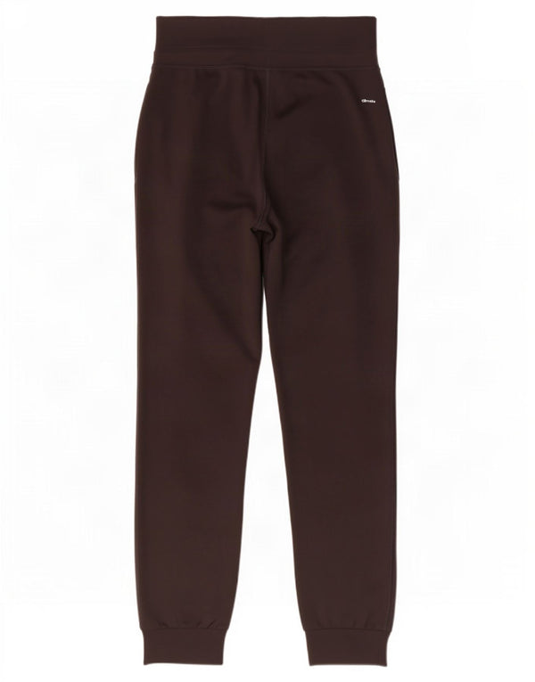 Adidas Womens Climalite Tracksuit Trousers Joggers UK 8/10 Small Black