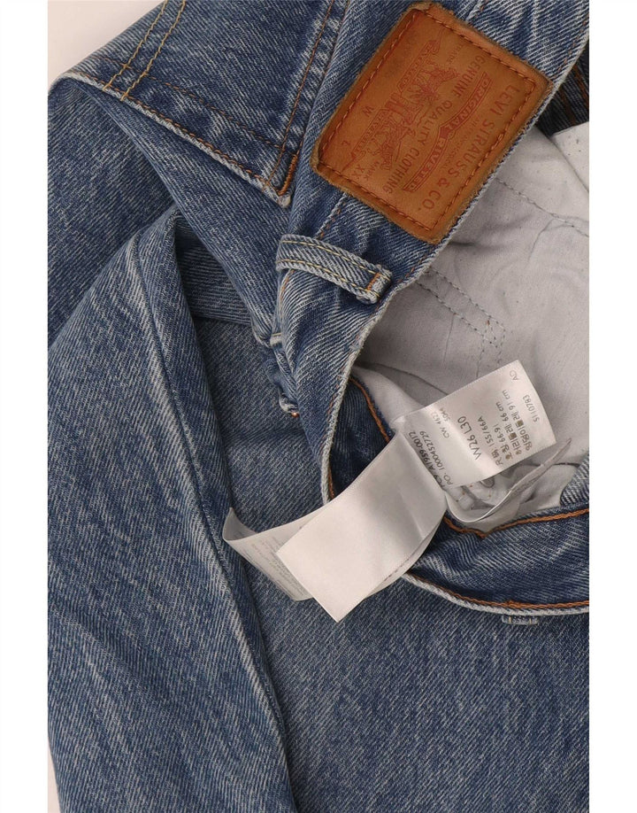 Jeans dritti da uomo Levi's W26 L30 cotone blu