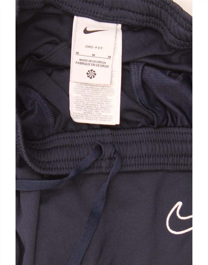 Pantaloni da tuta Nike Dri Fit da uomo, poliestere medio blu navy