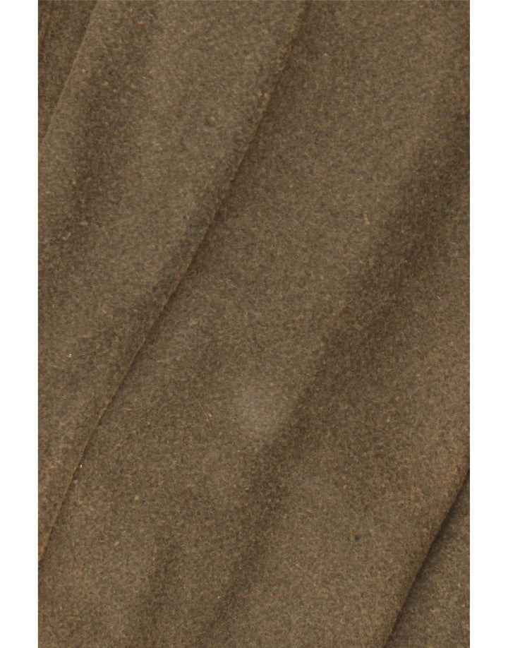 Giacca blazer a 3 bottoni da uomo Calvin Klein UK 44 2XL Poliestere kaki